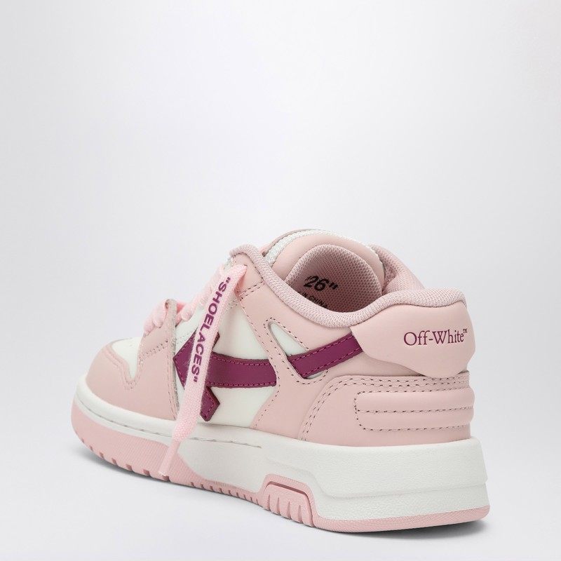 Off-white Pink/fuchsia Out Of Office Sneakers In Pink