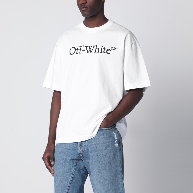 White T-shirt with logo print