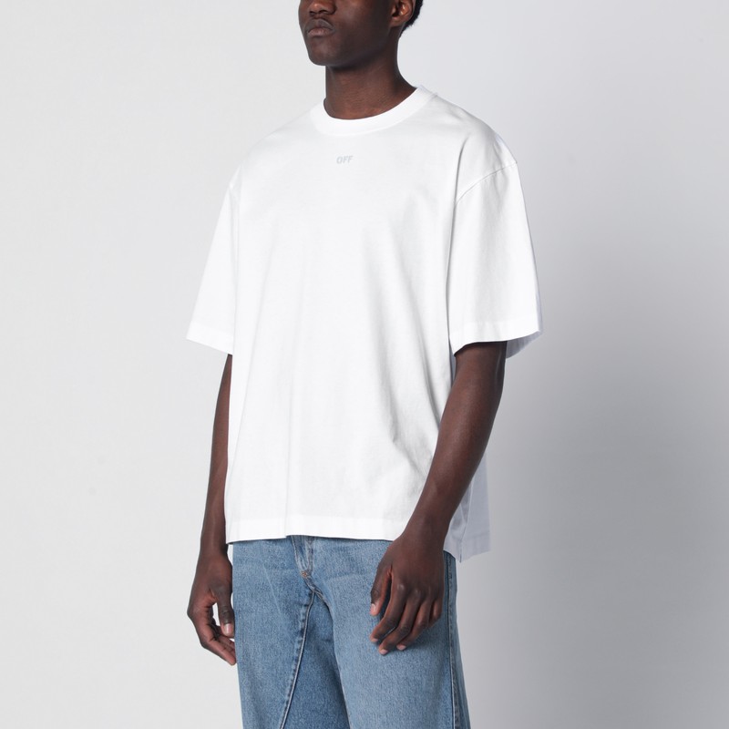 White T-shirt with OFF logo