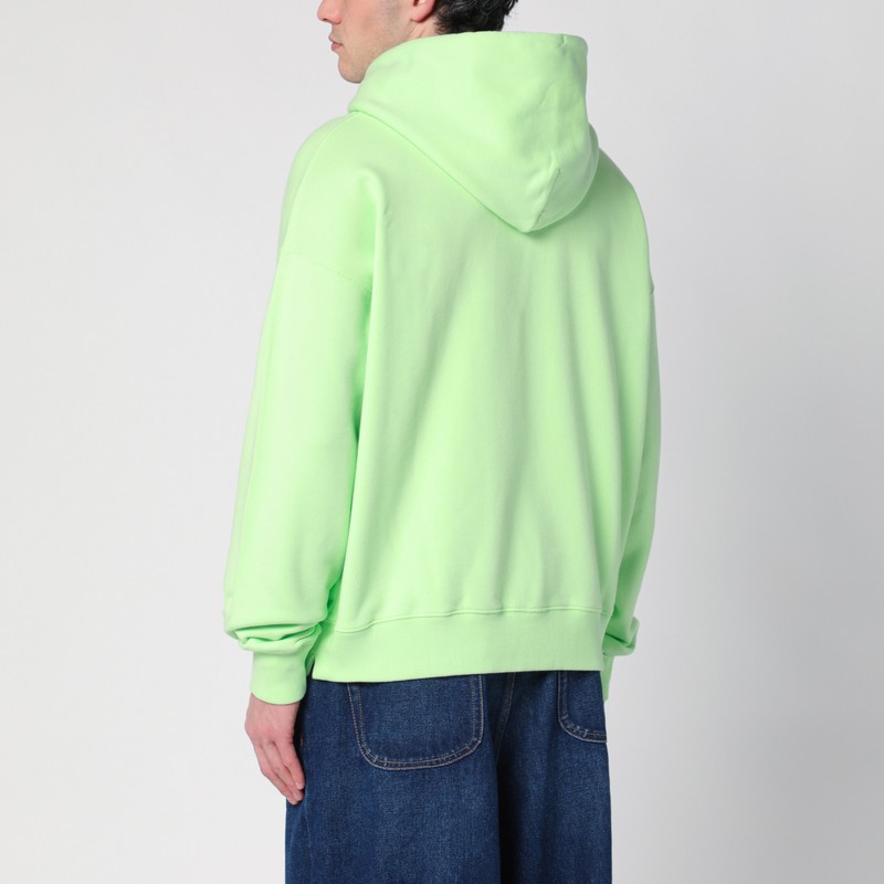 スウェット・トレーナー OFF-WHITE MINT GREEN SWEATSHIRT WITH LOGO Off-white Mint Green Sweatshirt With Logo | ModeSens