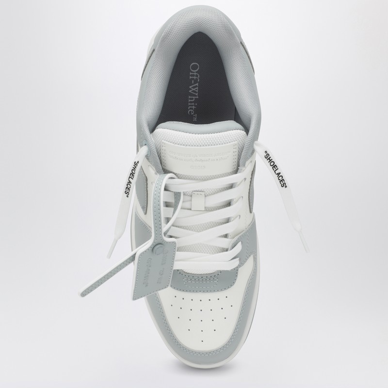 Off-white White Gray Sneakers In White