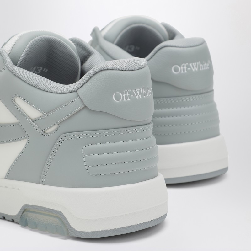 Off-white White Gray Sneakers In White