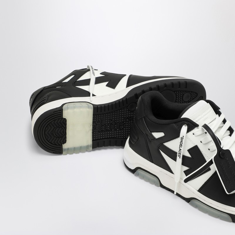 Off-white White And Black Out Of Office Sneakers In White