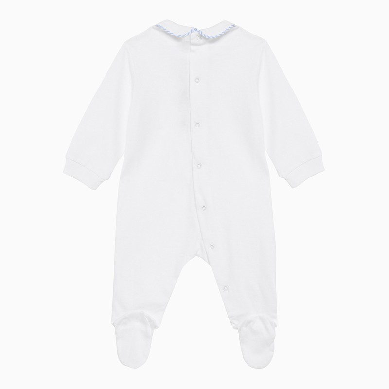Il Gufo Bear-patch Pyjamas In Light Blue