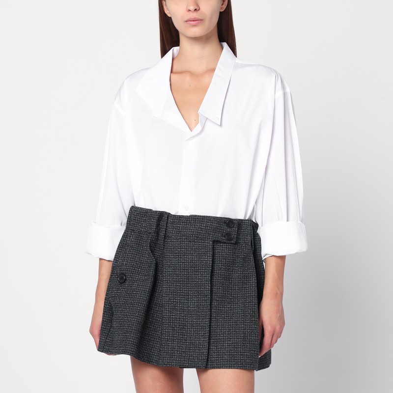White poplin shirt