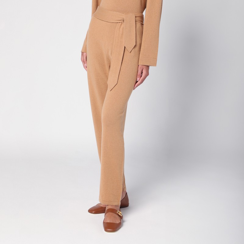 Erika Cavallini Stella Beige Trousers In Brown