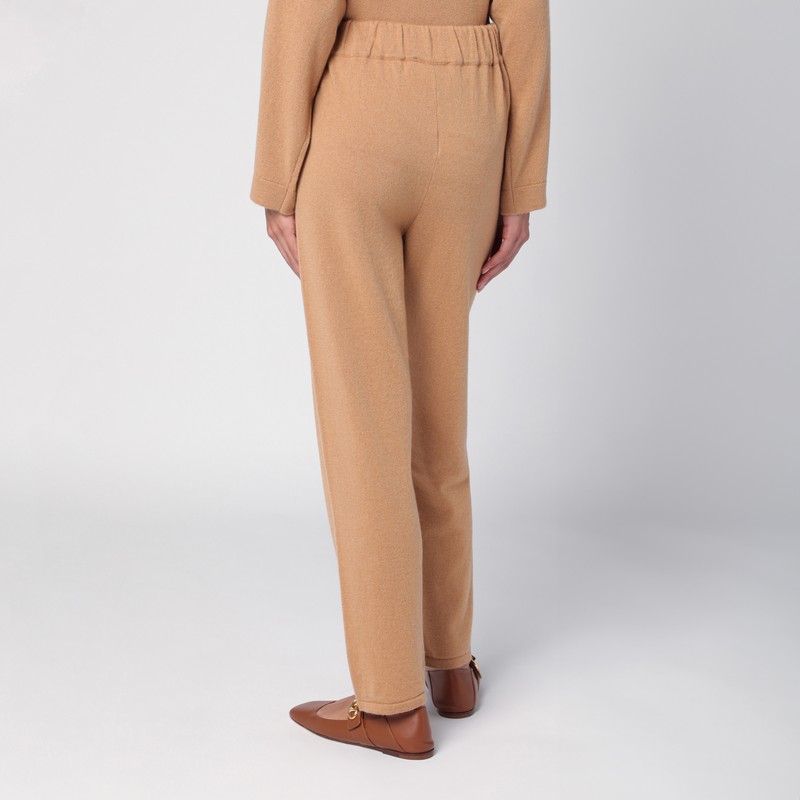 Erika Cavallini Stella Beige Trousers In Brown