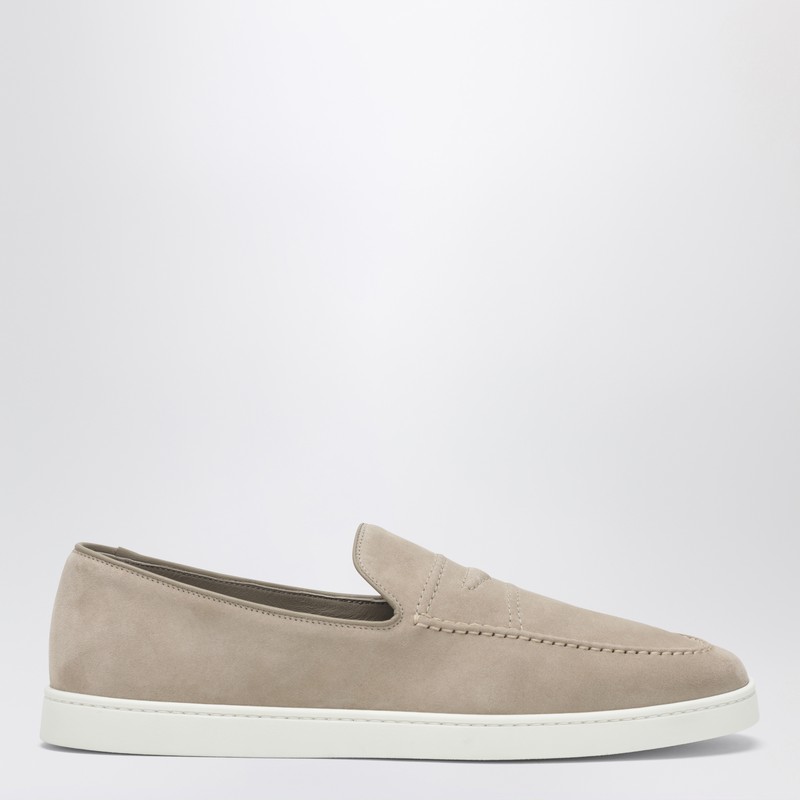 Peebles loafer in desert-colored suede