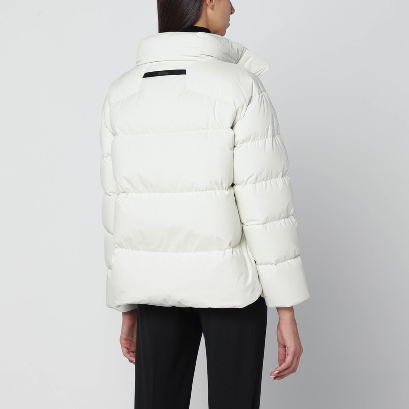 Herno Laminar Jacket In Ivory 2l Gore-tex Women In White