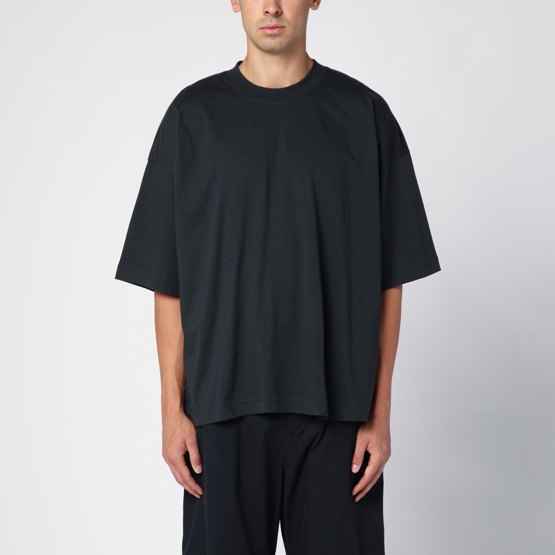 Studio Nicholson Solaris Short Sleeves Sweater In Black