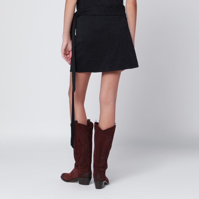 Isabel Marant Black Berenice Skirt In Black