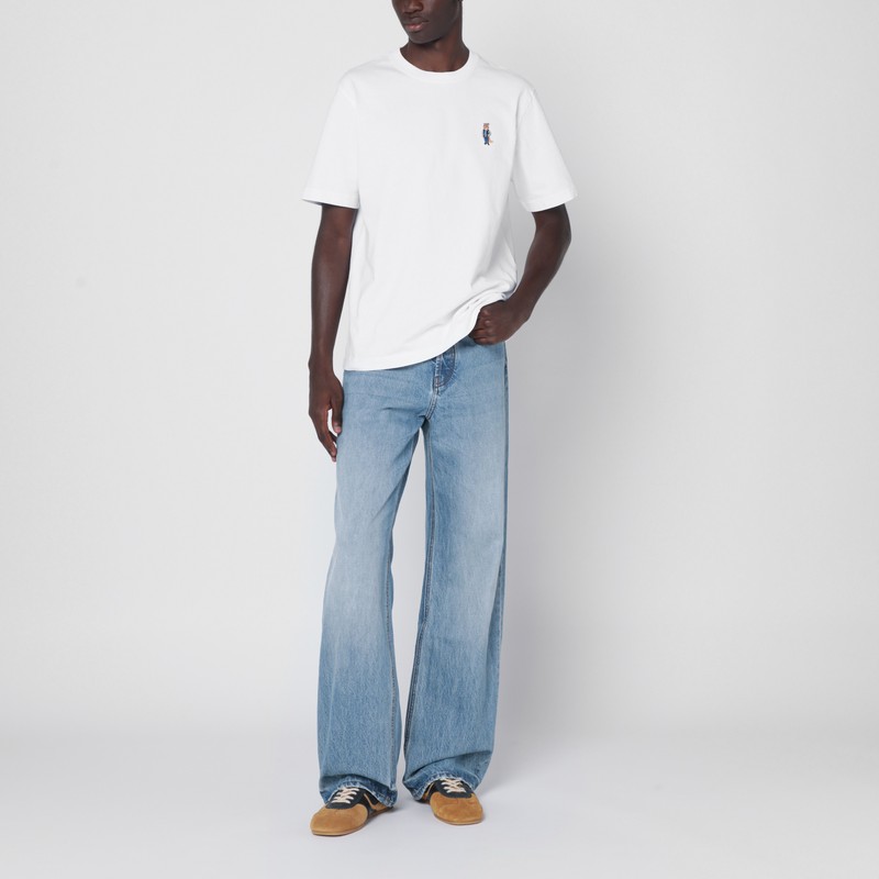Maison Kitsuné Cotton T Shirts In White