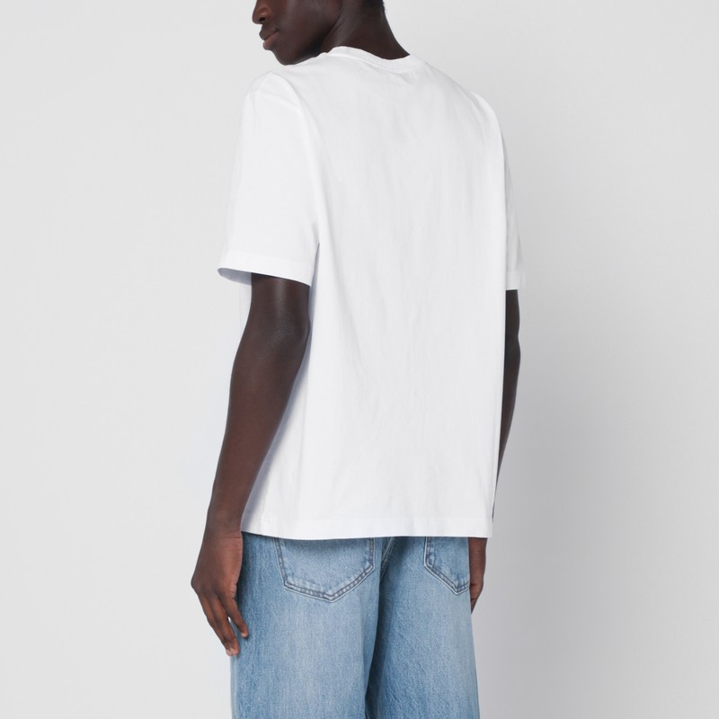 Maison Kitsuné Cotton T Shirts In White