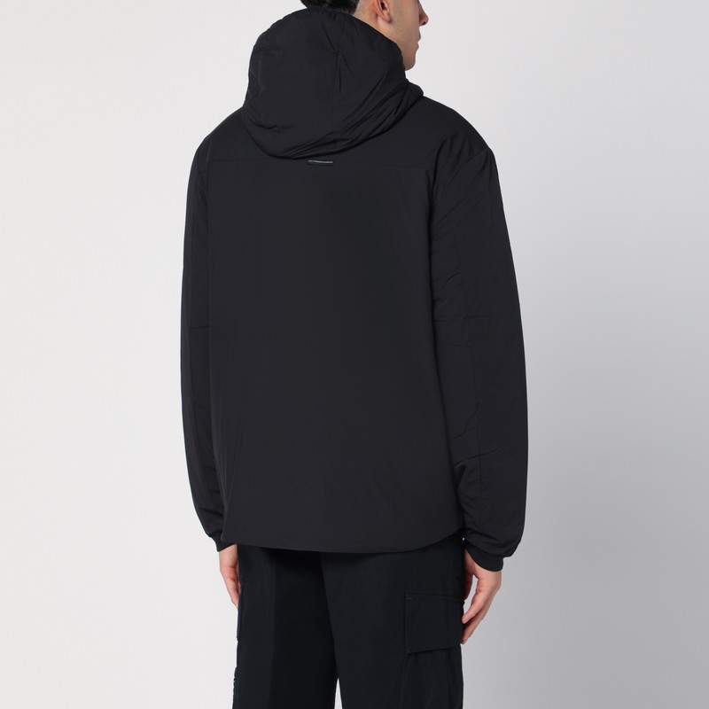 Purple Mountain Observatory Black Nylon Zipped Jacket In Black