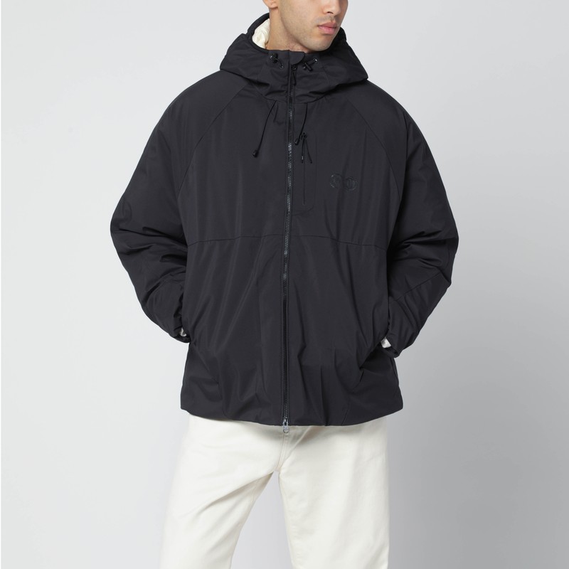 Purple Mountain Observatory Black Padded Zipped Jacket