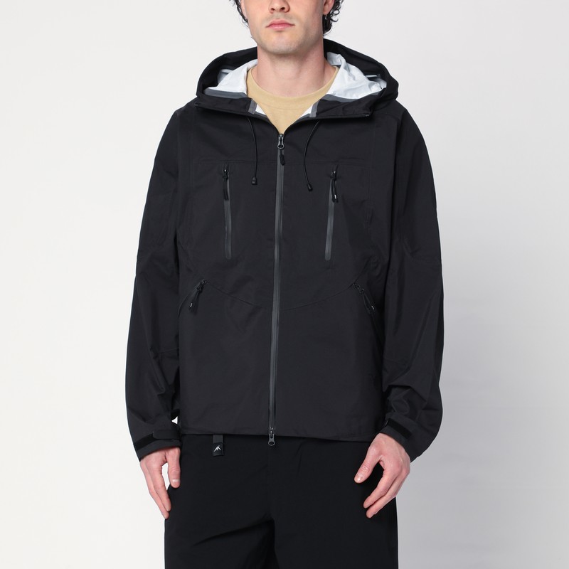 Black zip jacket in nylon - Purple Mountain Observatory - Modalova