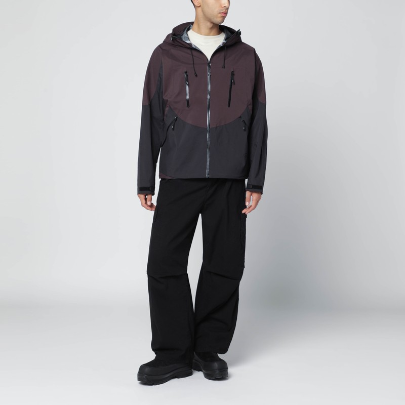 Purple Mountain Observatory Chocolate Anvil Shell Jacket In Brown