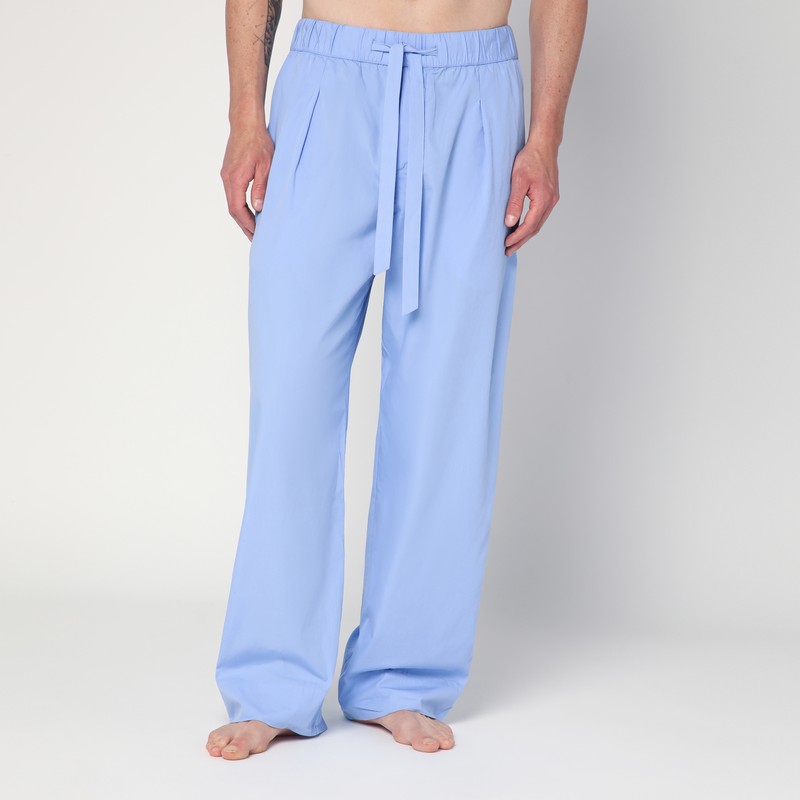 Cornflower blue pyjama pants