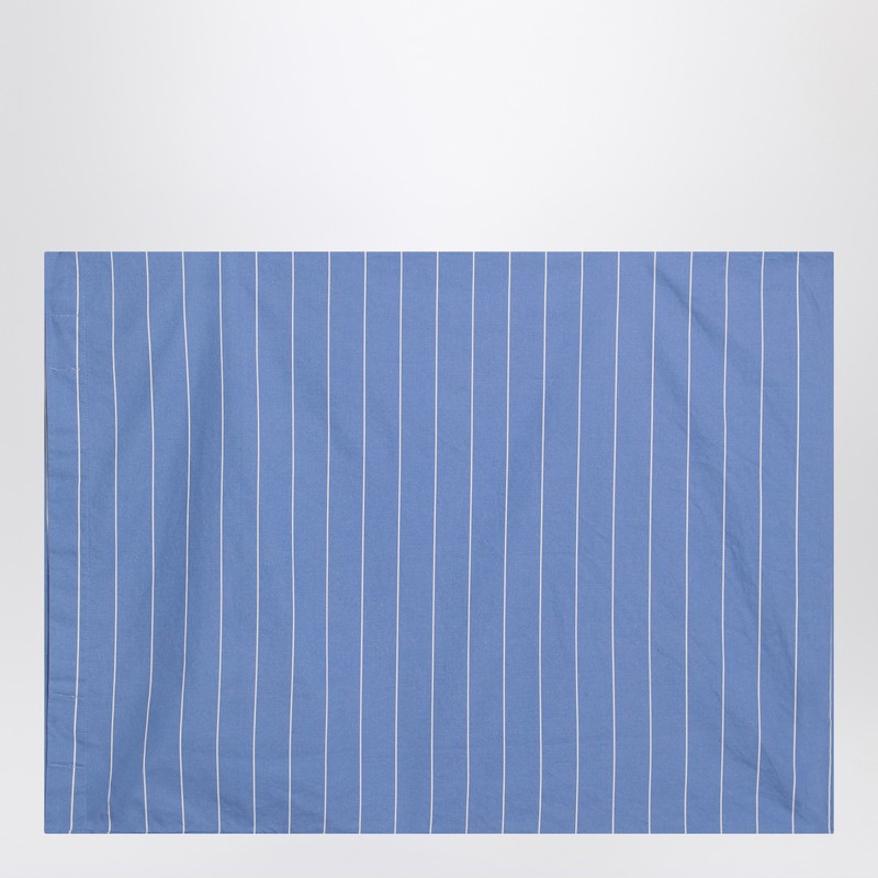 Tekla Blue Sea Fabric With Striped Pattern In Blue