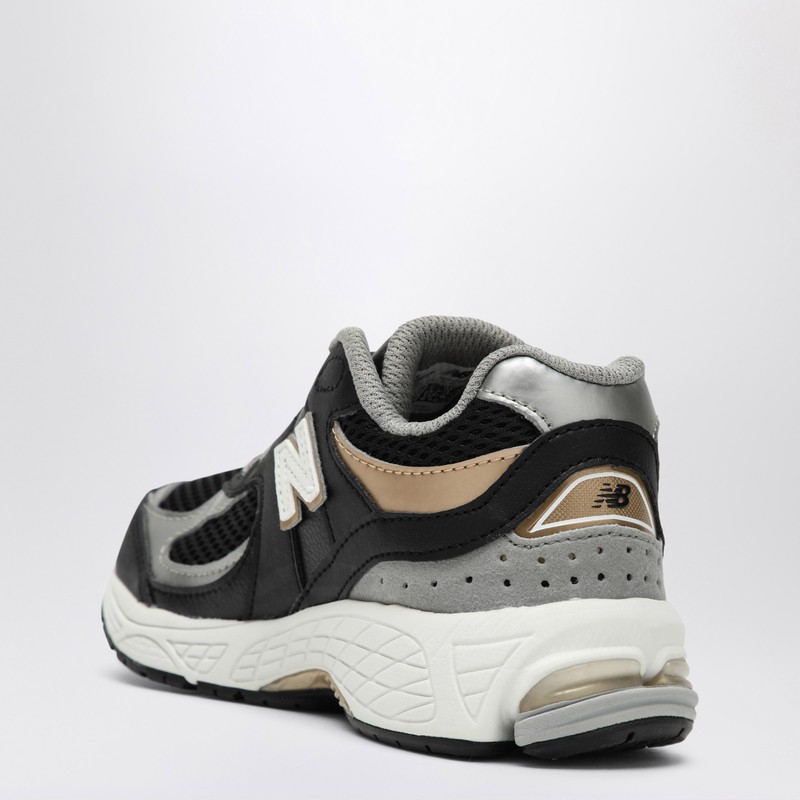 New Balance 2002 Hook & Loop Sneaker In Black