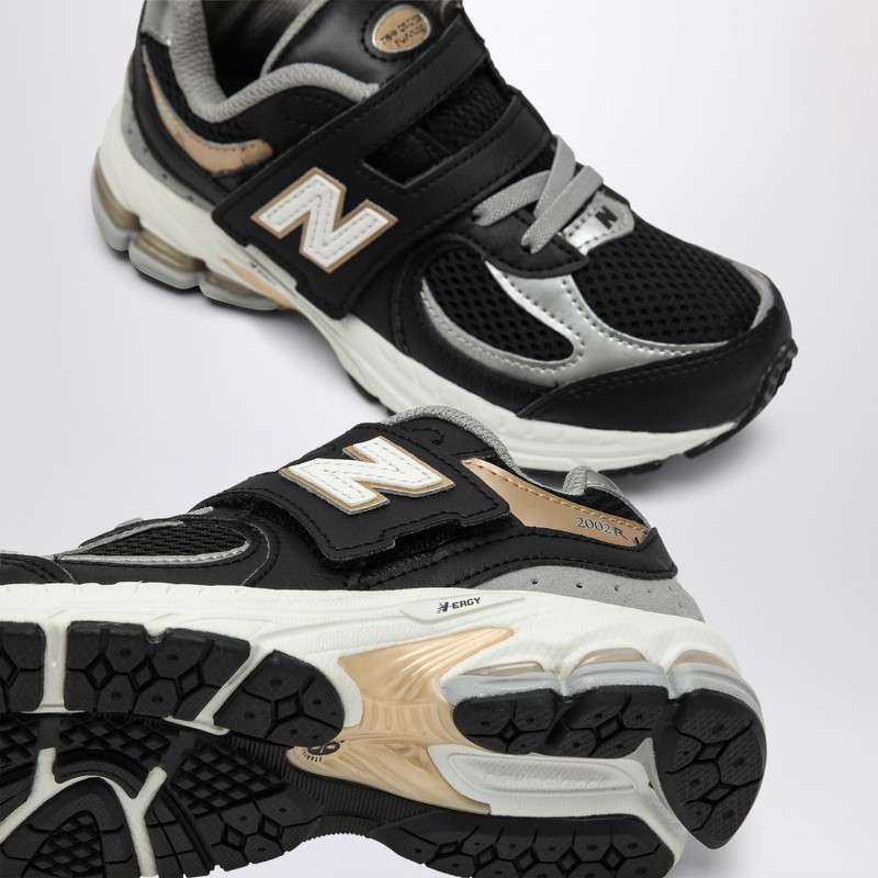 New Balance 2002 Hook & Loop Sneaker In Black