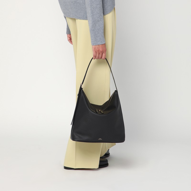 Apc A.p.c. Women Maxi Vera Shoulder Bag In Black