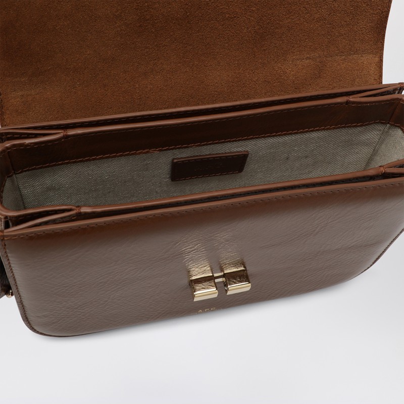 Apc Grace Cross-body Bag Coffe In Brown