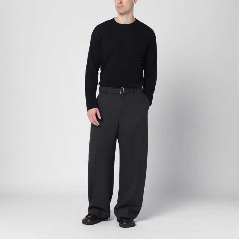 Roberto Collina Crewneck Sweater In Black