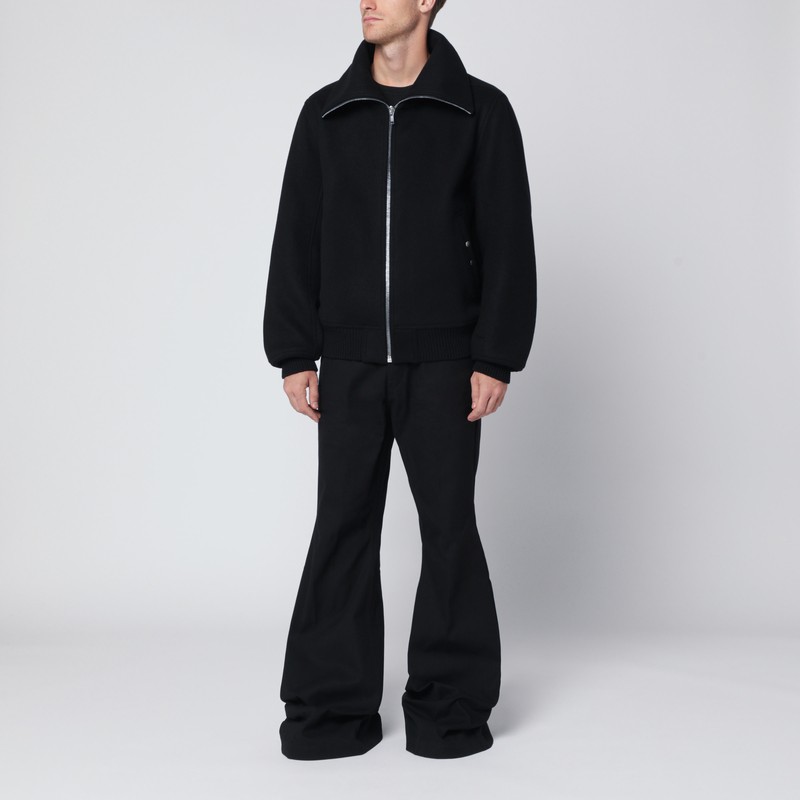 Rick Owens Bolans Flared Trousers In Black