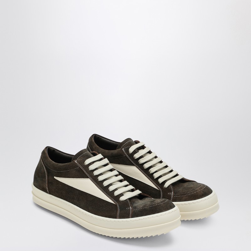 Rick Owens Sneakers Low-top Concordians Runway Vintage In Suede Leather In Blue