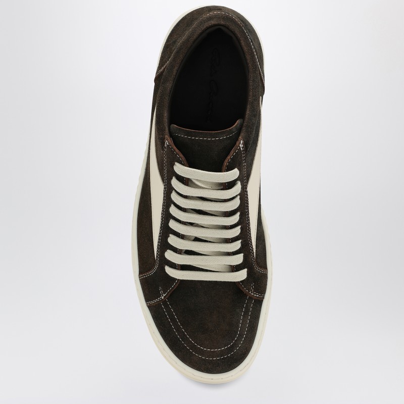 Rick Owens Sneakers Low-top Concordians Runway Vintage In Suede Leather In Blue