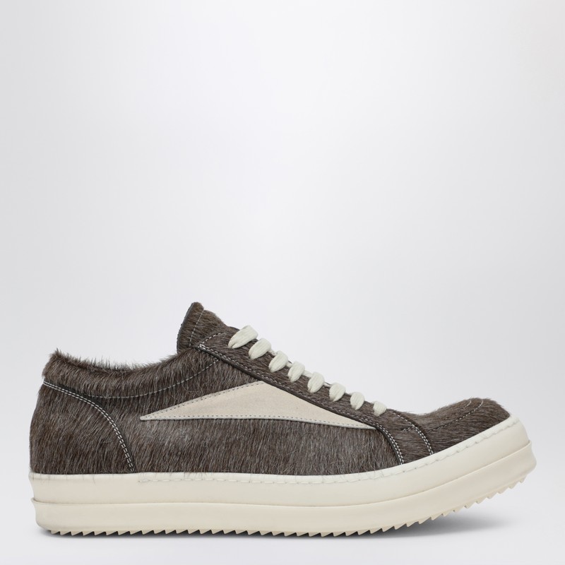 Sneaker Vintage in indigo/white milk horsehair