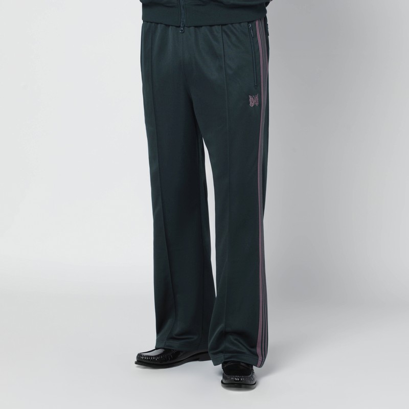 Green/purple jogging pants