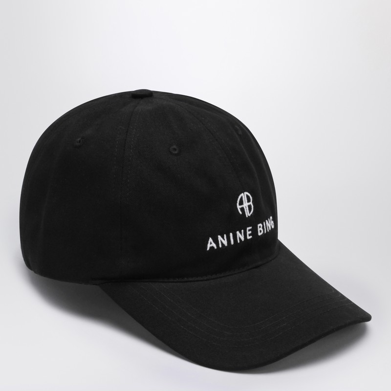Anine Bing Jeremy Baseball Cap In Black