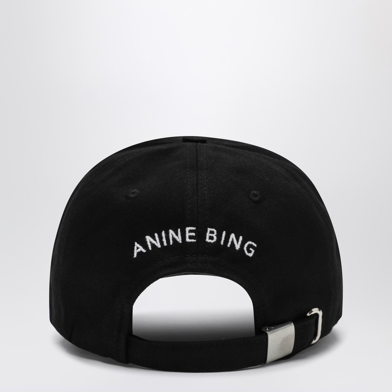 Anine Bing Jeremy Baseball Cap In Black