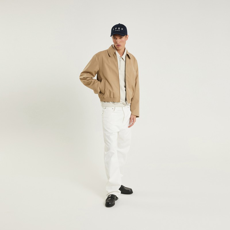 1989 Studio Light Zip-up Jacket Beige In Beige