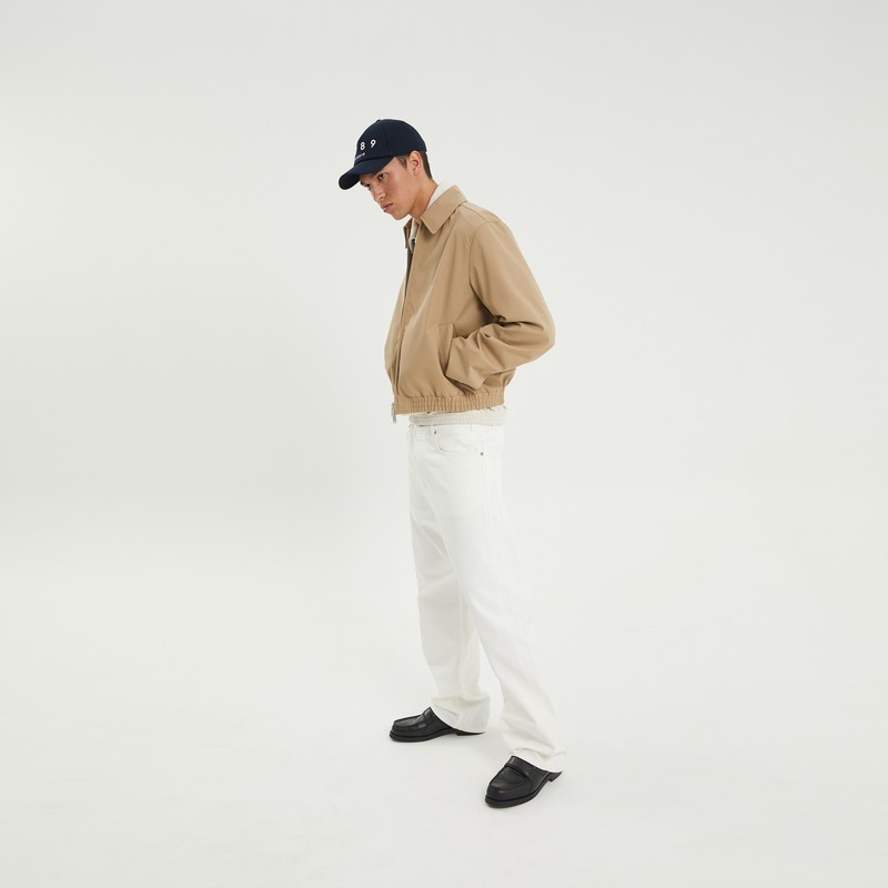 1989 Studio Light Zip-up Jacket Beige In Beige