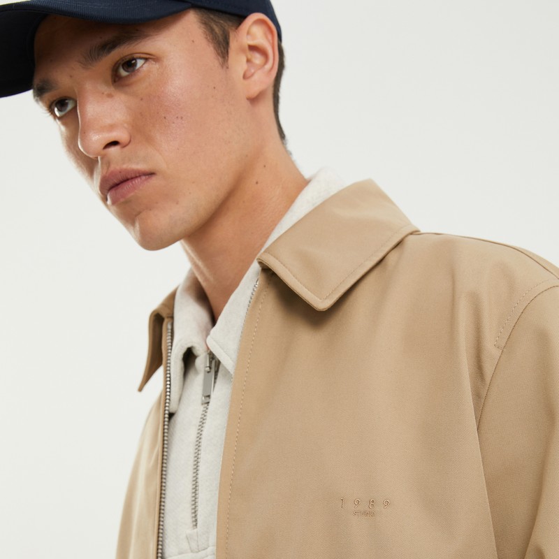 1989 Studio Light Zip-up Jacket Beige In Beige