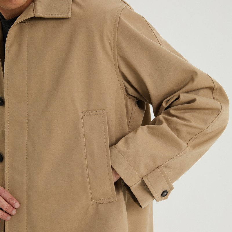 1989 Studio Mackintosh Coat Beige In Beige