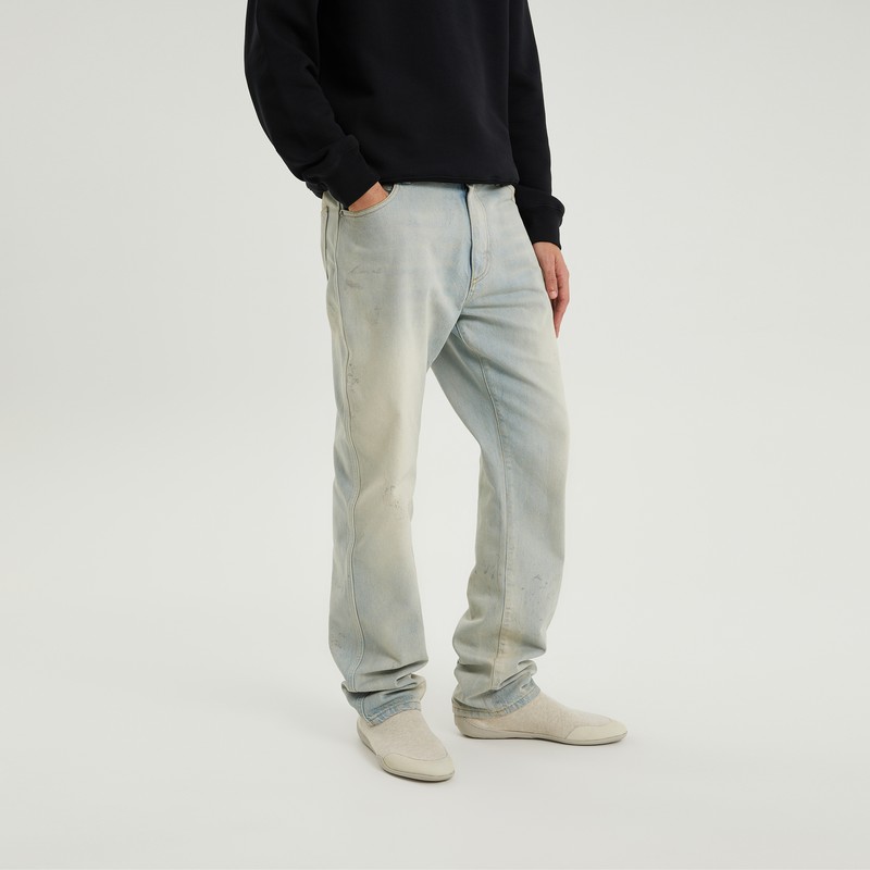 1989 Studio Light Blue Montana Denim Pants In Light Blue