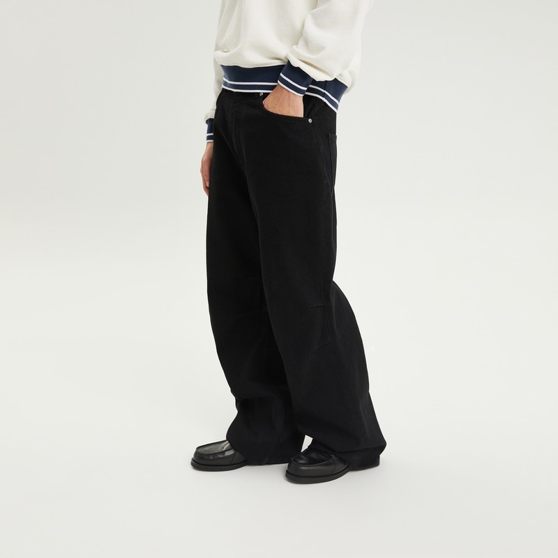 1989 Studio Y2k Denim Pants In Black
