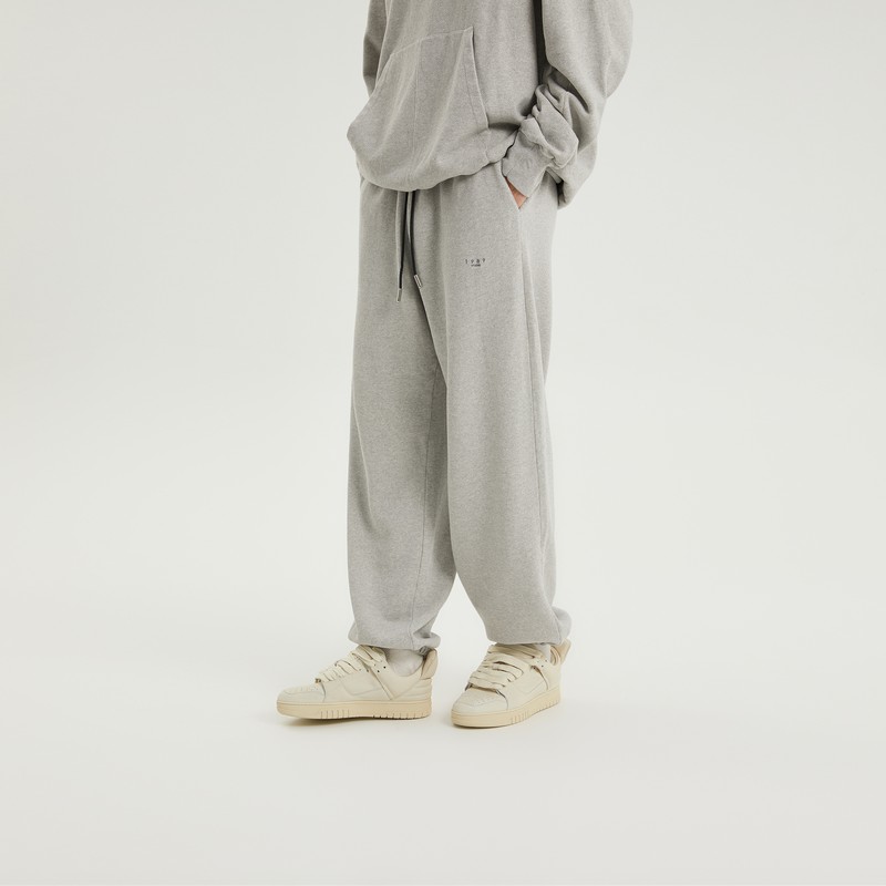 1989 Studio Jp Sweatpants Melange Grey In Grey
