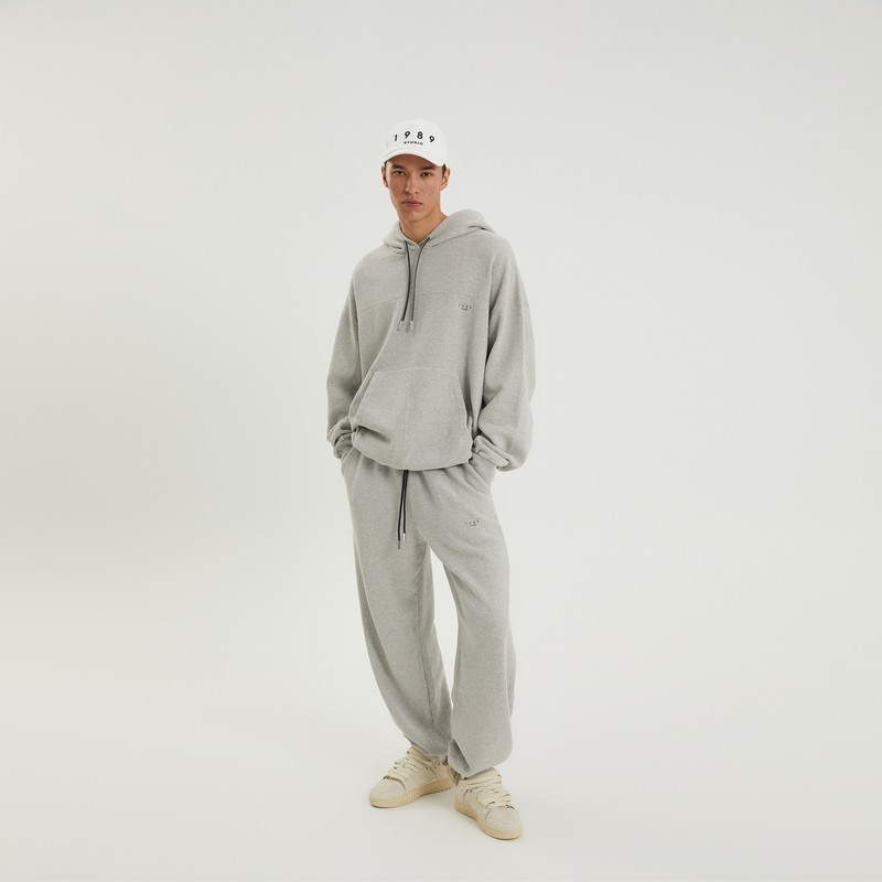 1989 Studio Jp Sweatpants Melange Grey In Grey
