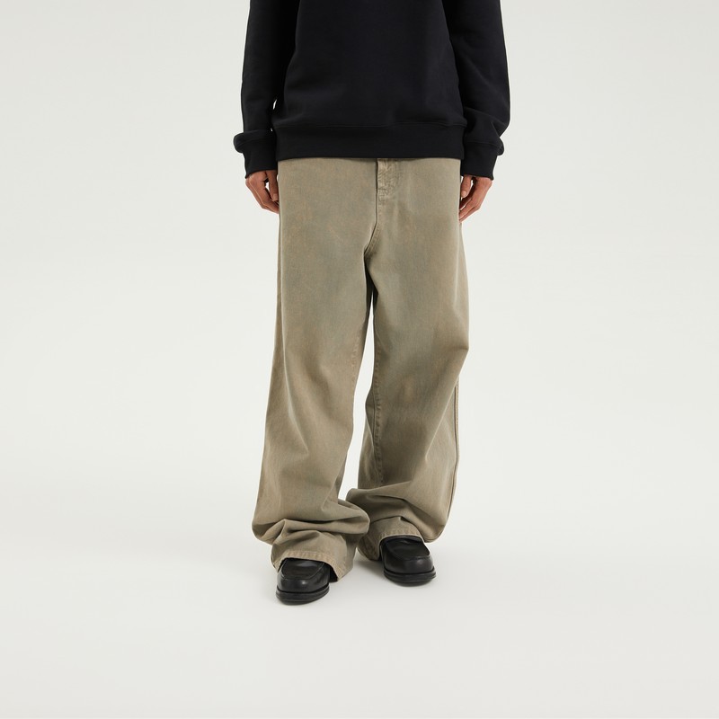 ボトムスその他 1989 STUDIO Light brown Chicago denim pants 1989 Studio Light Brown Chicago Denim Pants | ModeSens