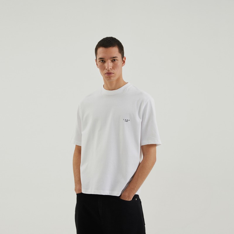 1989 Studio Logo Embroidered T-shirt In White