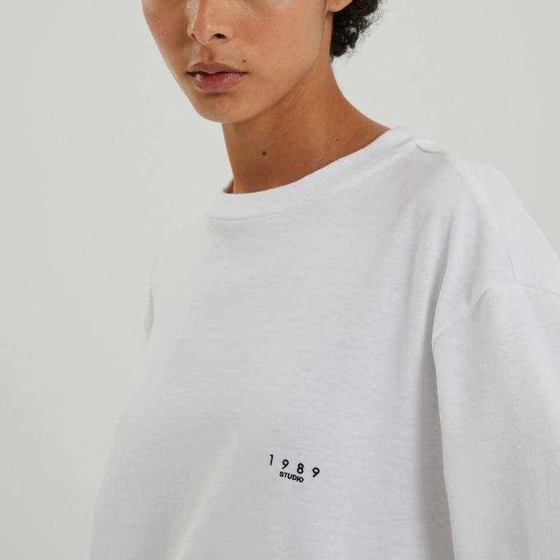 1989 Studio L/s T-shirt White In White