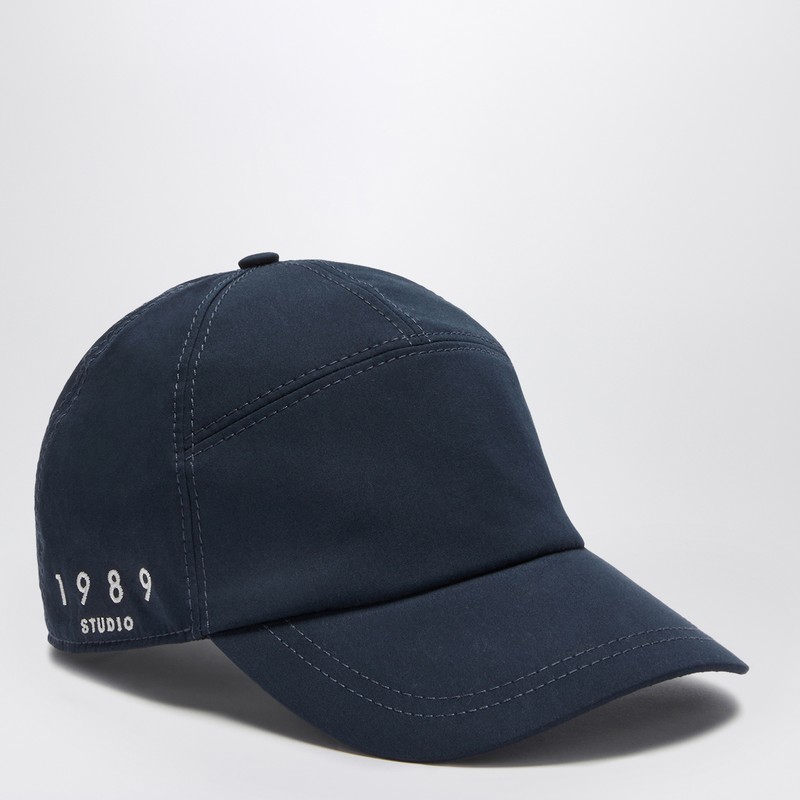1989 Studio Studio Baseball Cap Curved Brim In Blue