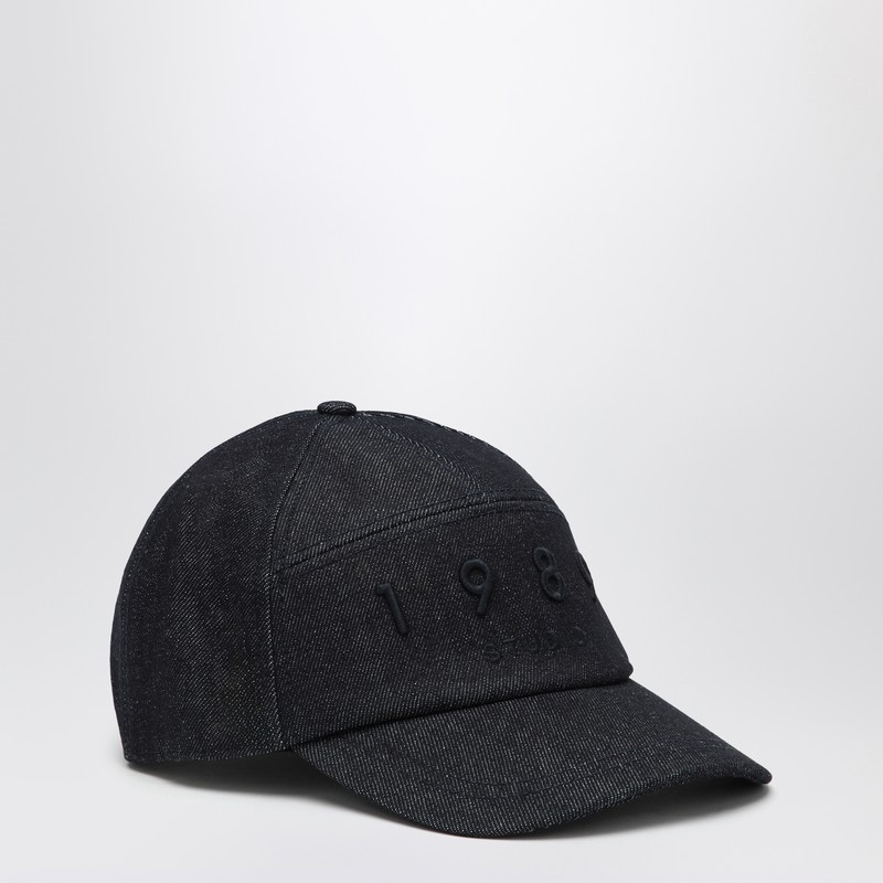 1989 Studio Embroidered Logo Baseball Cap In Blue