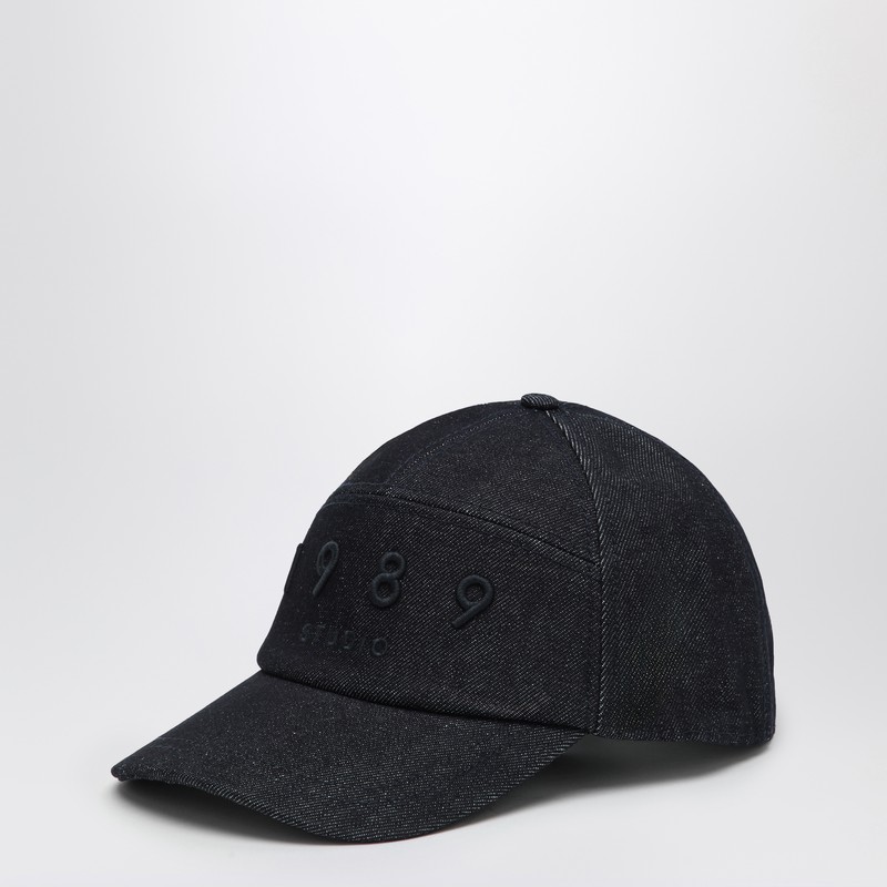 1989 Studio Embroidered Logo Baseball Cap In Blue
