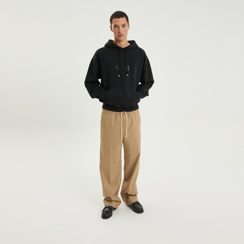 パーカー・フーディ 1989 STUDIO 1989 logo hoodie black 1989 Studio Logo Print Hoodie In Black | ModeSens